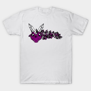 Demisexual Pride Fidget Crystal Dragon T-Shirt